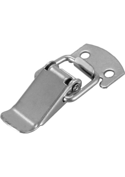 4x Gümüş Tonlu Metal Geçiş Çizgisi Mandalı Düz Döngü 1 6 Inç Yakalama (Yurt Dışından) modelleri