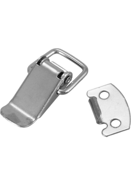 4x Gümüş Tonlu Metal Geçiş Çizgisi Mandalı Düz Döngü 1 6 Inç Yakalama (Yurt Dışından) fırsatları