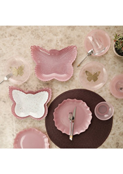 6 Kişilik Kahvaltı Takımı 30 Parça Cam Malzeme ile Dayanıklı ve Şık Kullanım