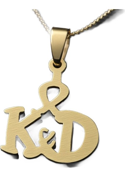 8 Ayar Altın Kolye Ucu D&k GM10937 0.5 gr