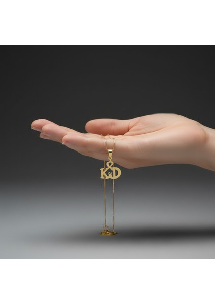 8 Ayar Altın Kolye Ucu D&k GM10937 0.5 gr fiyatları