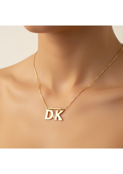 8 Ayar Altın Kolye Ucu D&k GM10938 0.5 gr