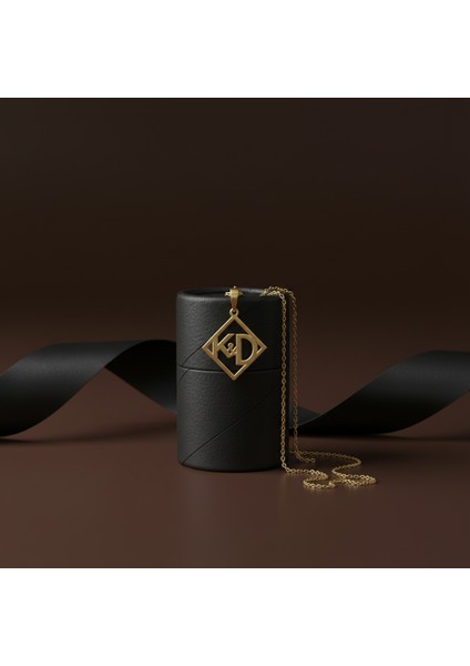 8 Ayar Altın Kolye Ucu D&k GM10939 0.5 gr modelleri