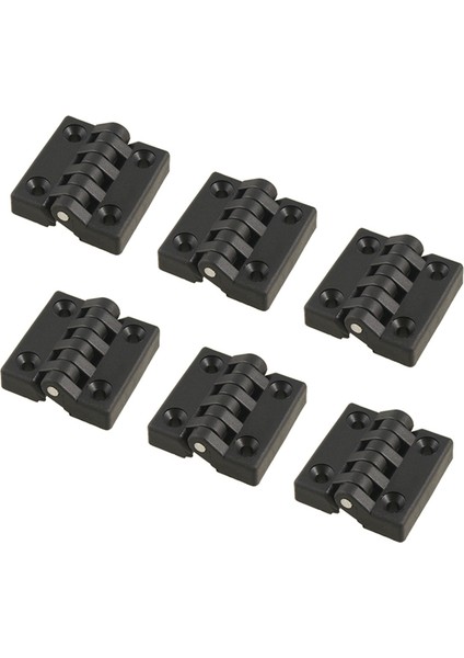 Bariyer Için 6x Menteşe Bilyalı Yatak Plastik Sağlam 40 x 40 mm (Yurt Dışından)