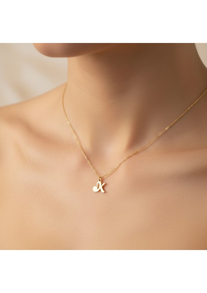 8 Ayar Altın Kolye Ucu D&k GM10952 0.5 gr