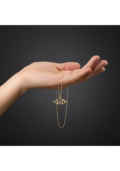 8 Ayar Altın Kolye Ucu D&l GM10961 0.5 gr fiyatları