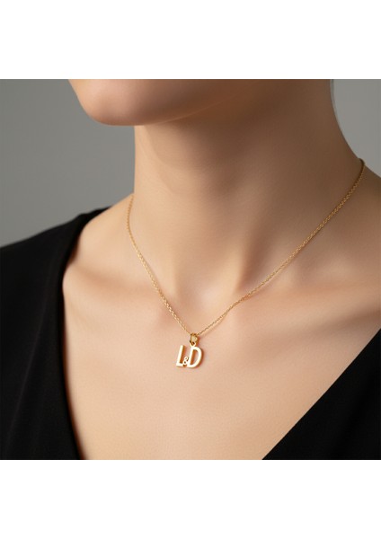 8 Ayar Altın Kolye Ucu D&l GM10962 0.5 gr