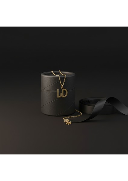 8 Ayar Altın Kolye Ucu D&l GM10962 0.5 gr modelleri