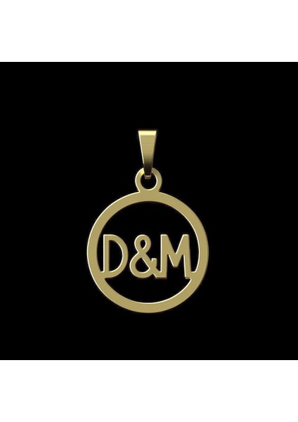 8 Ayar Altın Kolye Ucu D&m GM10971 0.5 gr fırsatları