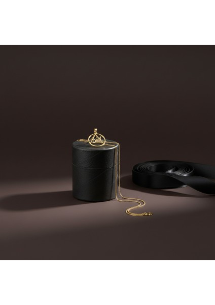 8 Ayar Altın Kolye Ucu D&m GM10976 0.5 gr modelleri