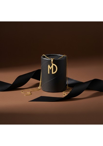 8 Ayar Altın Kolye Ucu D&m GM10982 0.5 gr modelleri