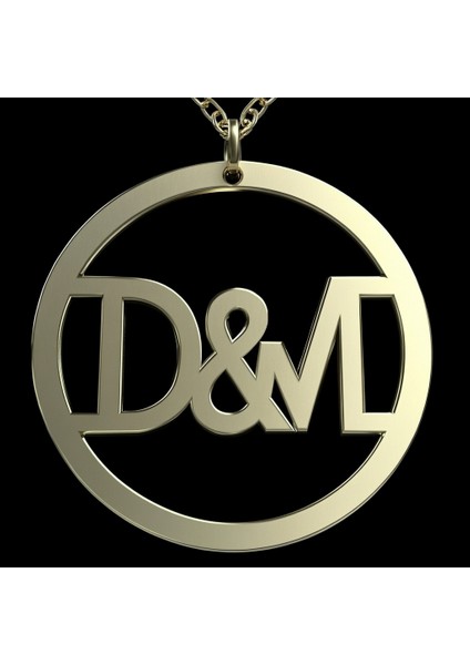 8 Ayar Altın Kolye Ucu D&m GM10983 0.5 gr fırsatları