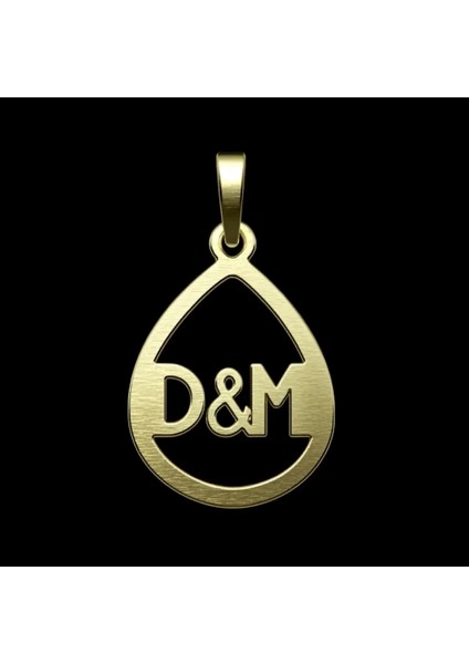 8 Ayar Altın Kolye Ucu D&m GM10986 0.5 gr fırsatları