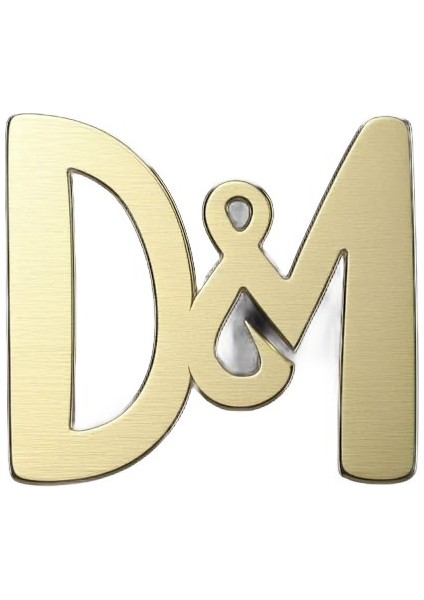 8 Ayar Altın Kolye Ucu D&m GM10988 0.5 gr