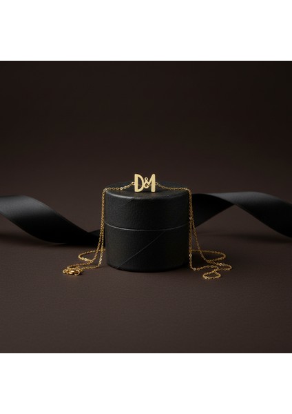 8 Ayar Altın Kolye Ucu D&m GM10988 0.5 gr modelleri