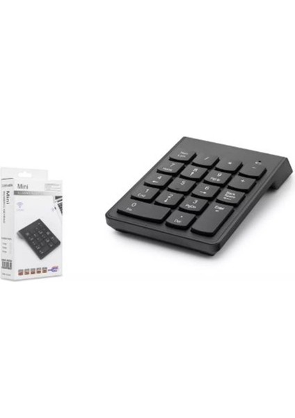 Hdx2504 Kablosuz Numerik Klavye Siyah fiyatları