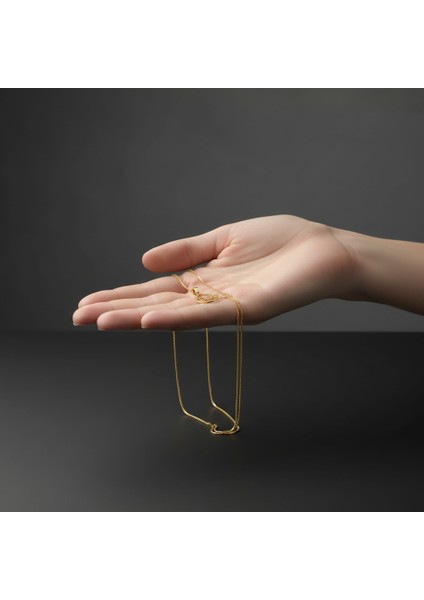 8 Ayar Altın Kolye Ucu D&n GM10992 0.5 gr fiyatları