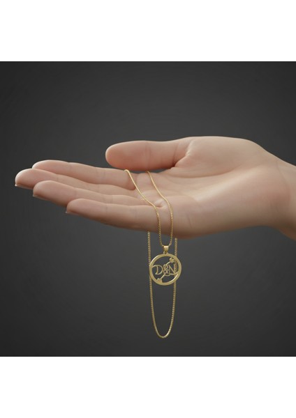 8 Ayar Altın Kolye Ucu D&n GM10993 0.5 gr fiyatları