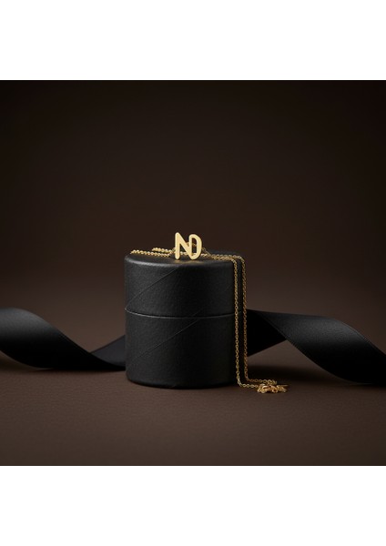 8 Ayar Altın Kolye Ucu D&n GM10994 0.5 gr modelleri