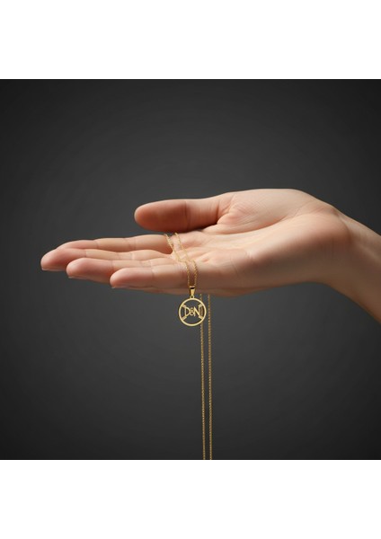 8 Ayar Altın Kolye Ucu D&n GM10995 0.5 gr fiyatları