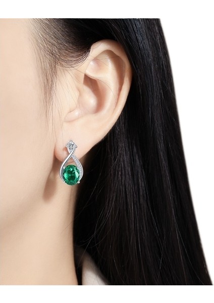 Yeni Küpeler Yıldız Taşı Yüksek Dereceli Düzensiz S Şeklinde Renkli Değerli Taş Küpeler (Yurt Dışından) fiyatları