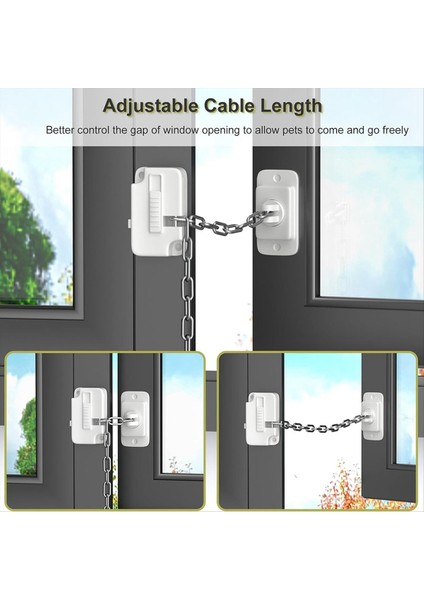 Pencere Kilitleri 2 Adet Pencere Kısıtlayıcısı Çocuk Güvenlik Kilitleri Upvc Için Çocuk Evcil Hayvanların Güvenliği Için Pencere Güvenlik Kilitleri Kendi Kendine Yapışkan (Yurt Dışından) indirimleri