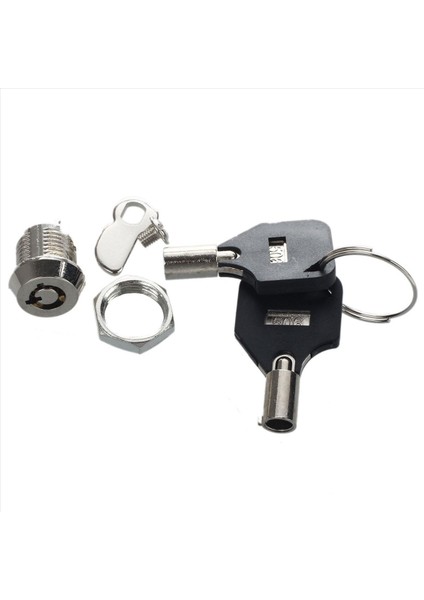 10PCS 12MM Dişli Anahtarlı Çeyrek Dönüş Kamera Kilidi Çekmeceli Kutu Dolap Için (Yurt Dışından) fırsatları