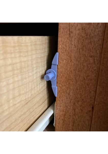 10X Yumuşak Sessiz Yakın Mutfak Dolabı Kapısı Çekmecesi Yakın Damper Tamponları+Vidalar Gri (Yurt Dışından) modelleri