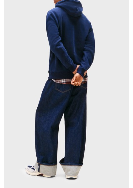 % 100 Pamuk Logolu Regular Fit Kapüşonlu Sweat Erkek Sweat DM0DM22086 C1G modelleri