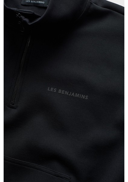 Pamuklu Regular Fit Yarım Fermuarlı Dik Yaka Sweat Bayan Sweat LB25FWCLAFUSW indirimleri