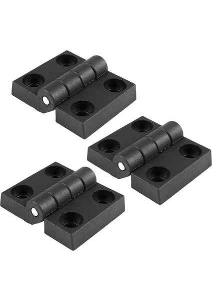 3pcs 63MM x 50MM Dolap Plastik Menteşe Kapı Menteşeleri Menteşe Siyah (Yurt Dışından)