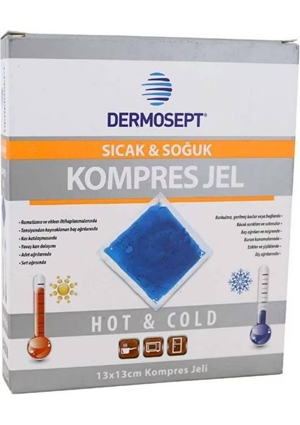 Sıcak Soğuk Kompres Termojel 13X13 cm