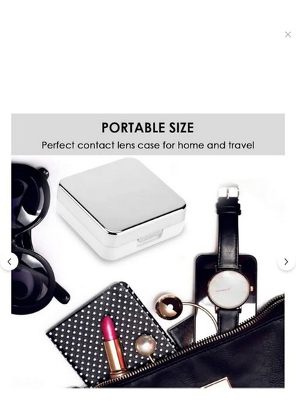 Buffer® Taşınabilir Fonksiyonel Seyahat Için Koruyucu Mini Hijyenik Kontakt Lens Saklama Kutusu fiyatları