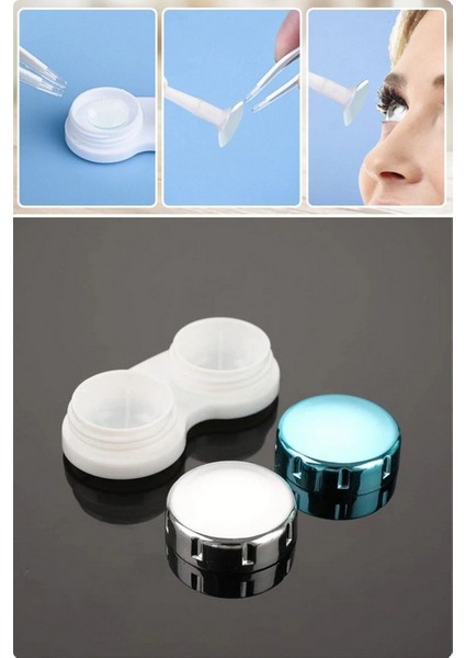 Buffer® Taşınabilir Fonksiyonel Seyahat Için Koruyucu Mini Hijyenik Kontakt Lens Saklama Kutusu fırsatları