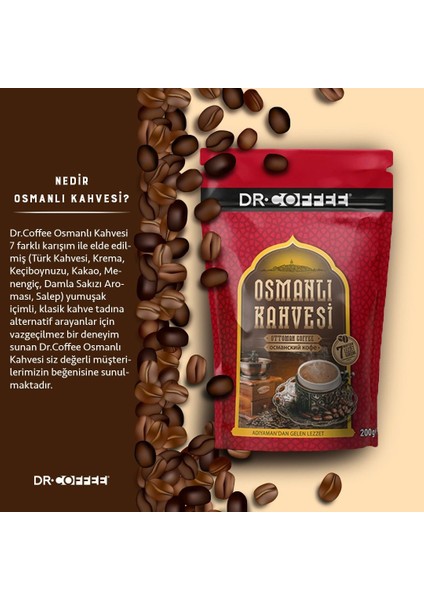 Osmanlı Kahvesi Poşet 200 gr x 24’lü modelleri
