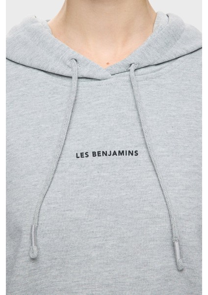 Pamuklu Regular Fit Kapüşonlu Yaka Logolu Sweat Bayan Sweat Lbnooscorfuhd indirimleri