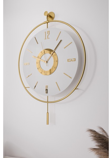 (Orta Boy 37*55 cm)Timelles Kristal , (3 Pil Dahil ) Quartz Mekanizmalı , Dekoratif Metal Duvar Saati fırsatları