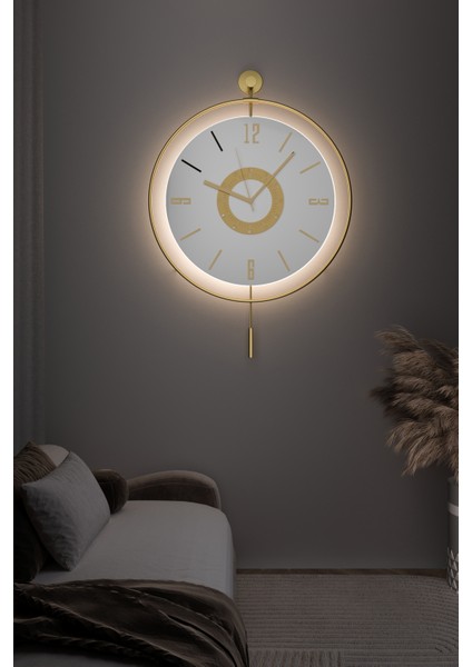 (Orta Boy 37*55 cm)Timelles Kristal , (3 Pil Dahil ) Quartz Mekanizmalı , Dekoratif Metal Duvar Saati indirimleri