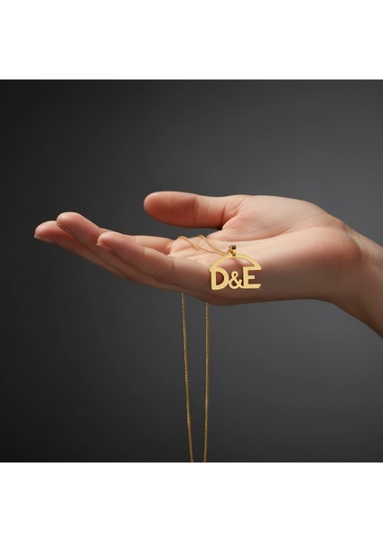 14 Ayar Altın Kolye Ucu D&e GM10845 1 gr fiyatları