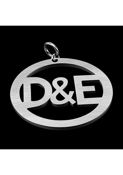 925 Ayar Gümüş Kolye D&e SM10842