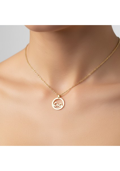 8 Ayar Altın Kolye Ucu C&g GM10612 1 gr