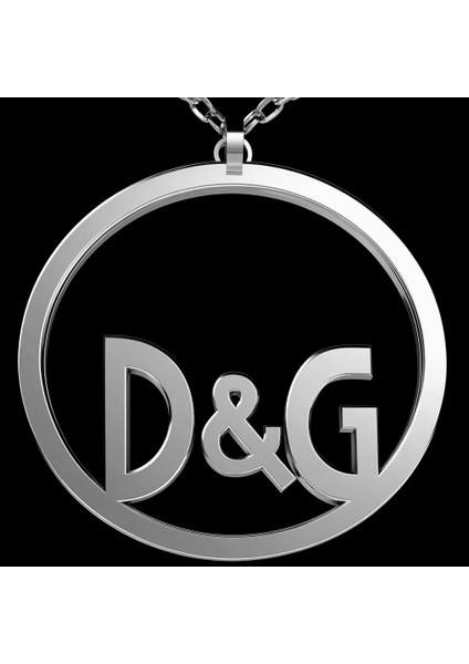 925 Ayar Gümüş Kolye D&g SM10873