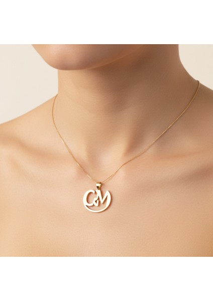 14 Ayar Altın Kolye Ucu C&m GM10701 1 gr