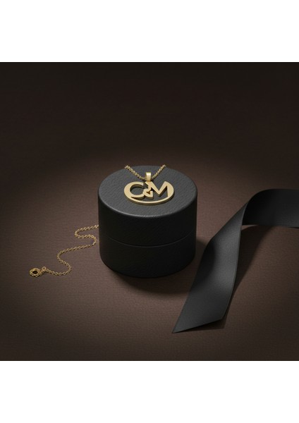 14 Ayar Altın Kolye Ucu C&m GM10701 1 gr modelleri