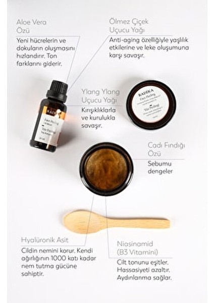 Radika Yüz Ovması Temizleyici Set Tüm Cilt Tipleri İçin Sıkılaştırıcı Etki 120 gr