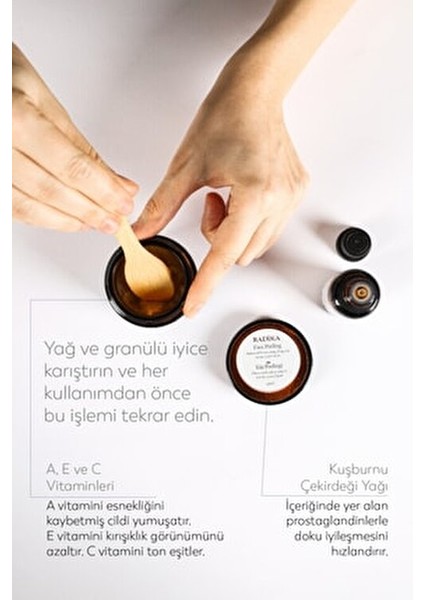 Radika Yüz Ovması Temizleyici Set Tüm Cilt Tipleri İçin Sıkılaştırıcı Etki 120 gr