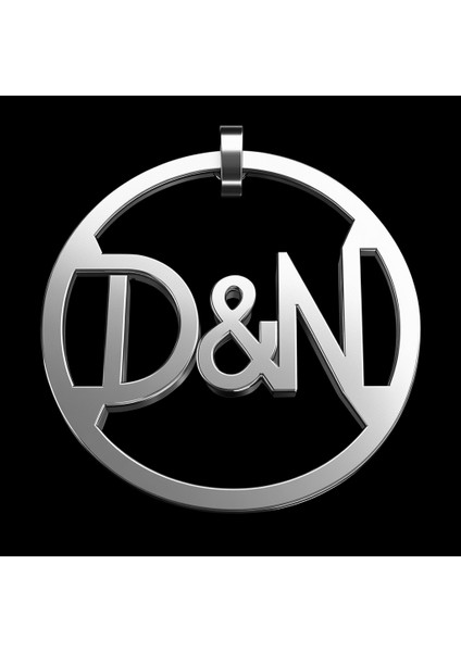 925 Ayar Gümüş Kolye D&n SM10998