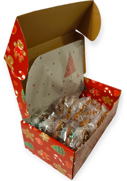 Zencefilli Tarçınlı Kurabiye 30 Adet Yılbaşı Kurabiyesi indirimleri