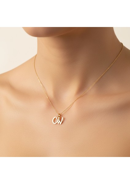 14 Ayar Altın Kolye Ucu C&w GM10813 1 gr