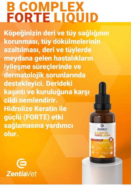 B Complex Köpek 50 ml ve Calmvet Köpek 50 ml fiyatları